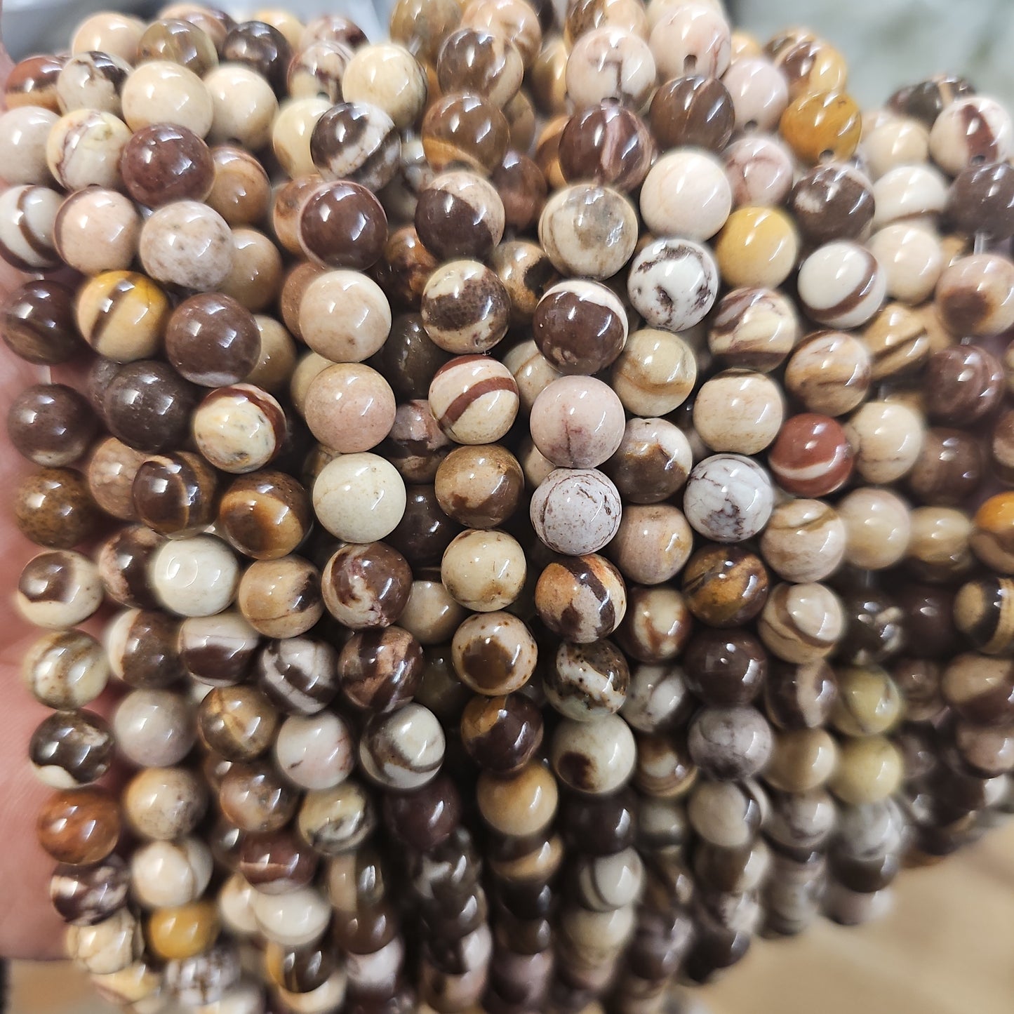 Australian Zebra Jasper Beads