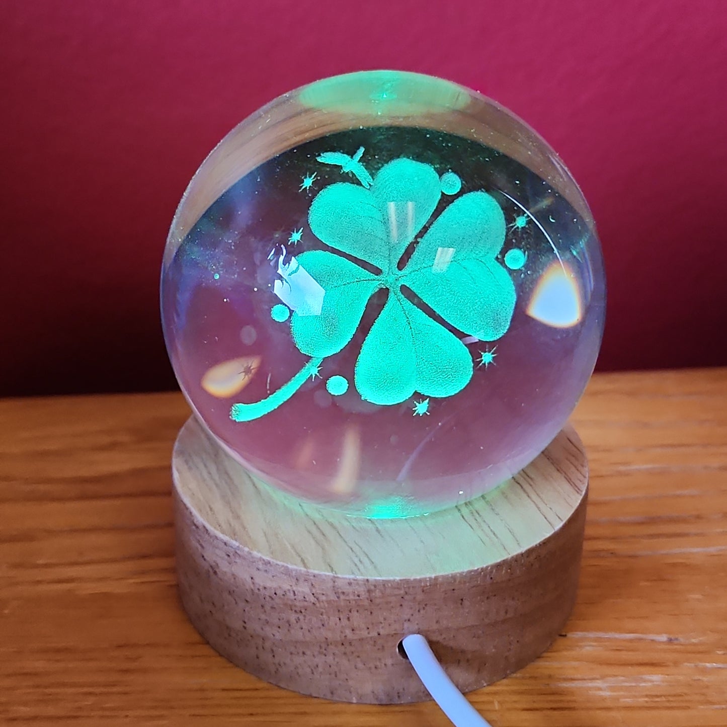 Shamrock Glass Sphere Sets