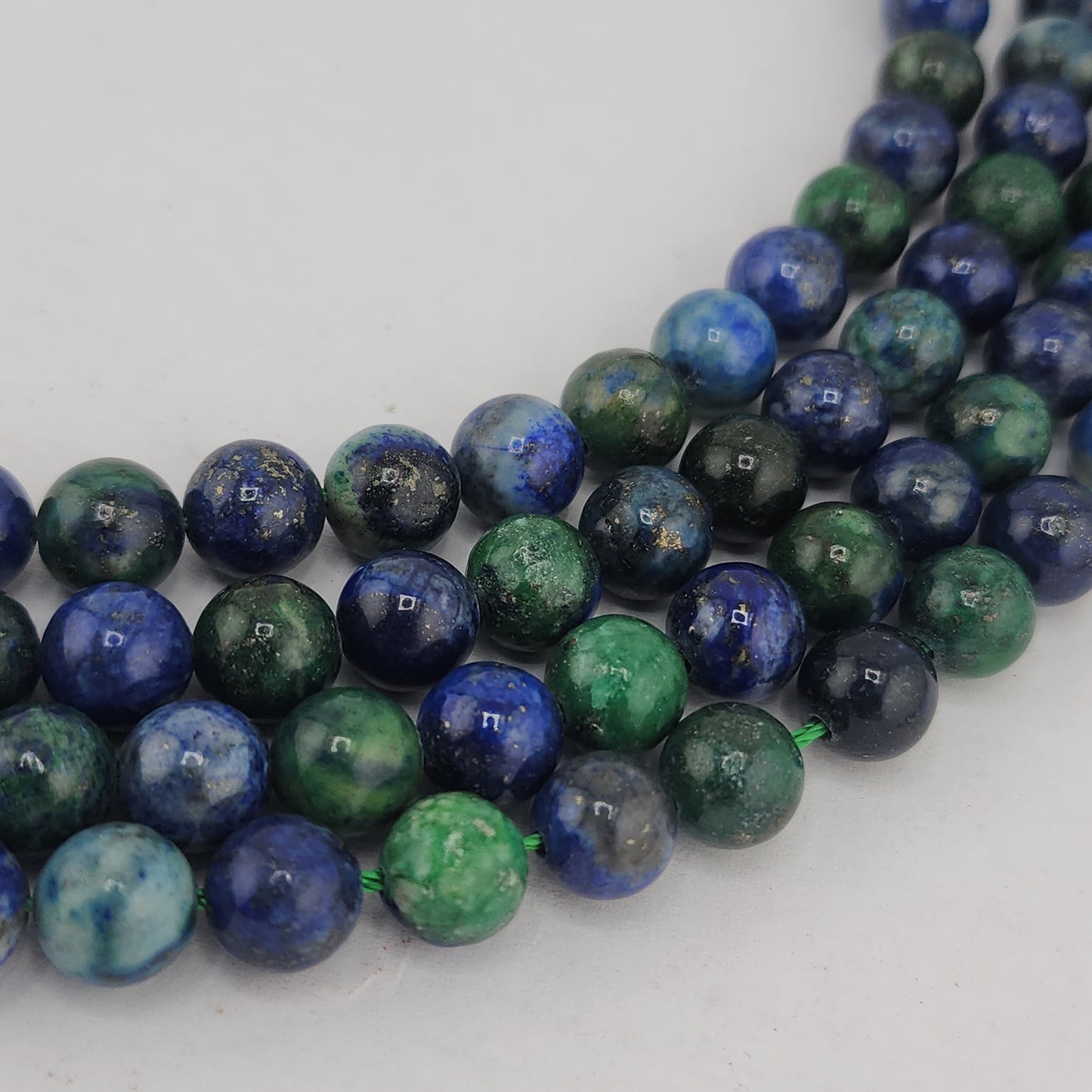 Azurite Malachite Beads