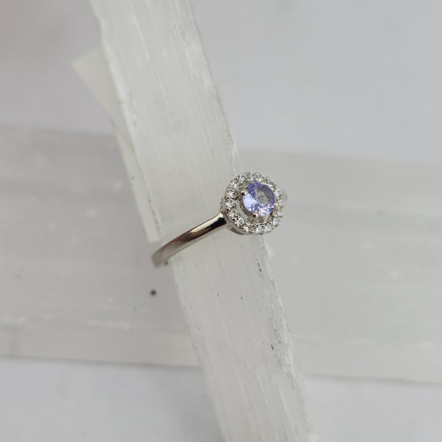 S.S. Tanzanite Ring with Zircon