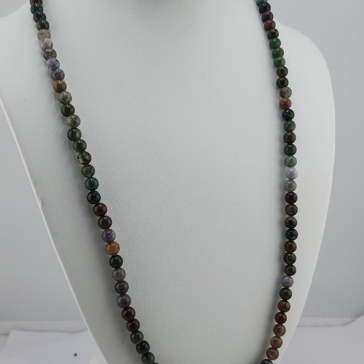 Indian Agate Stretch Malas