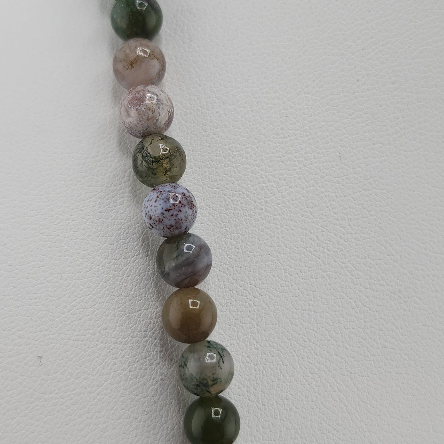Indian Agate Stretch Malas