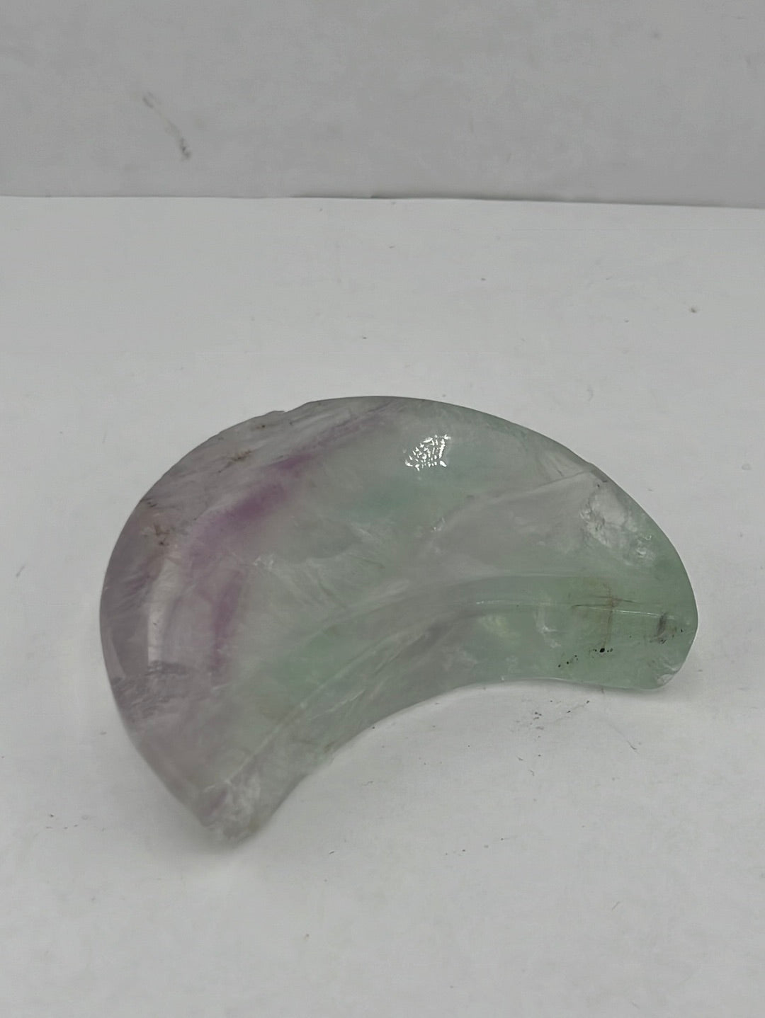 Fluorite Crescent Moon Bowls