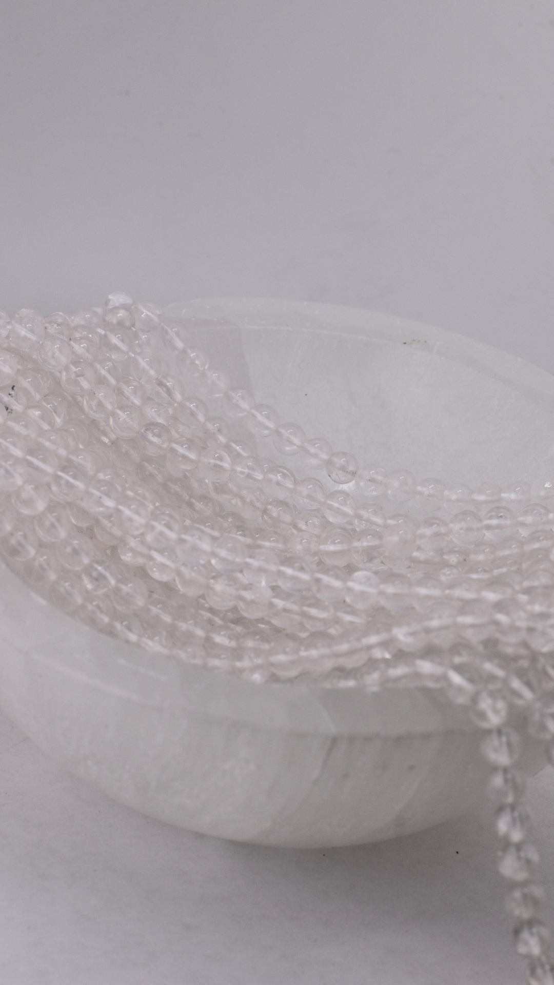 Reflection Quartz Beads