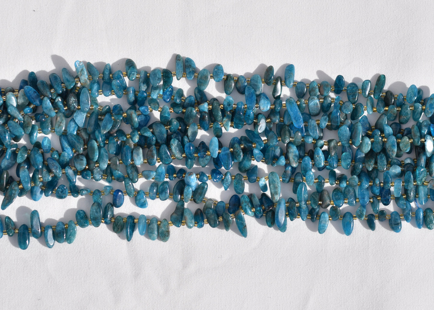 Crafting supplies such as Apatite Beads available at wholesale and retail prices, only at our crystal shop in San Diego!