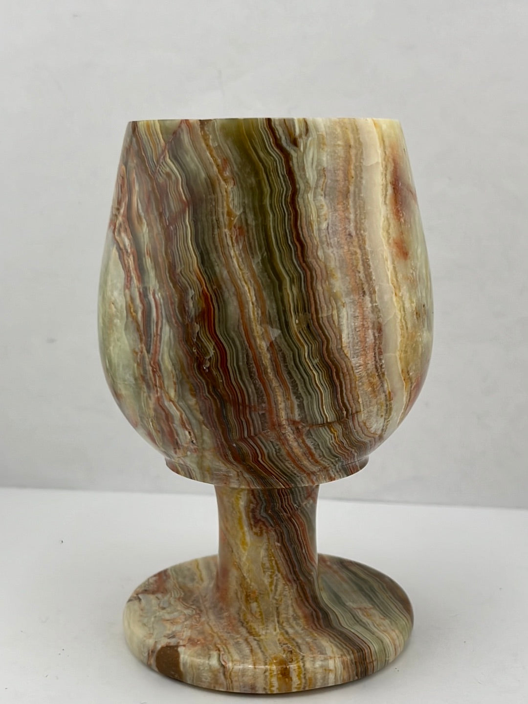 Green Onyx Goblets