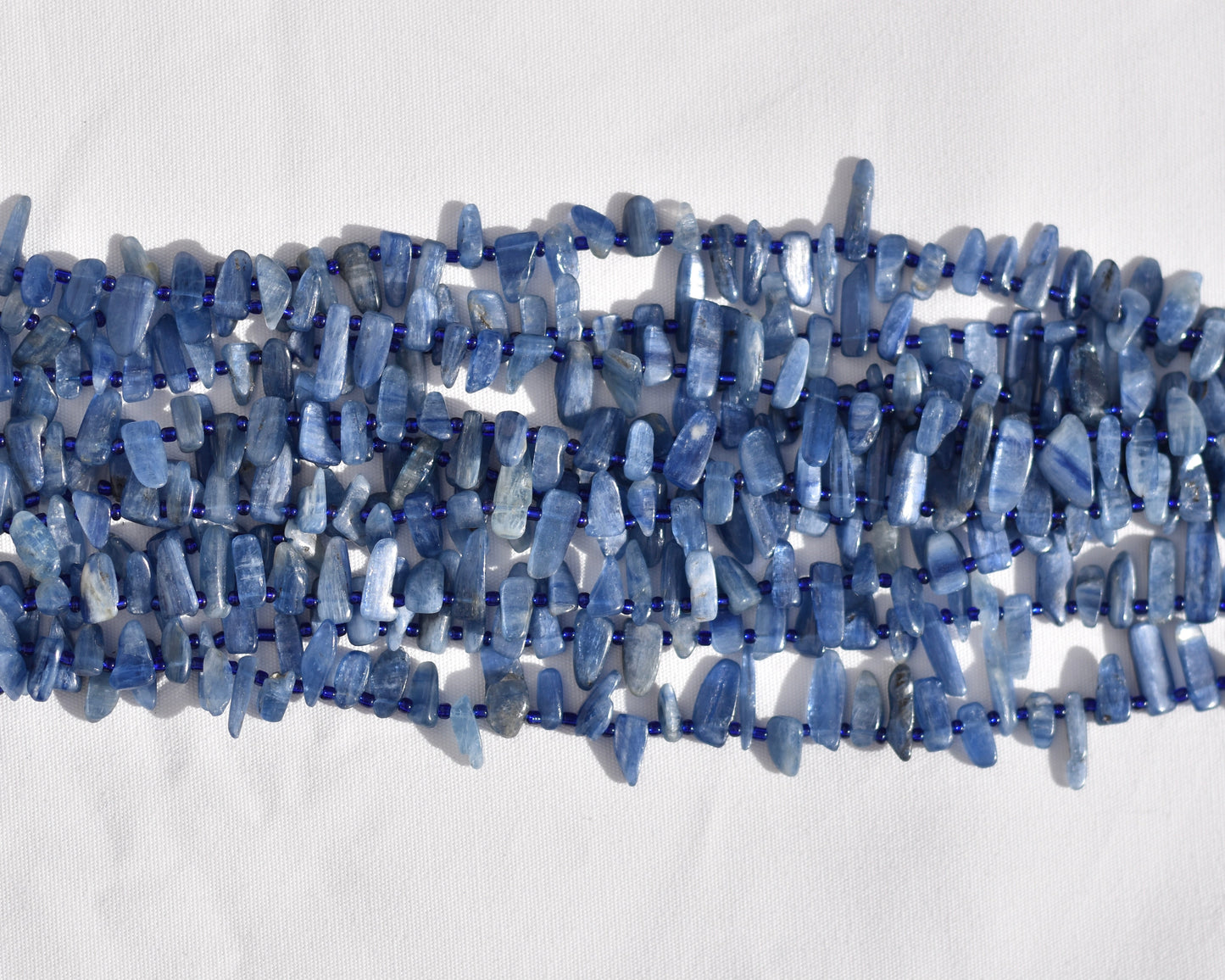 Crafting supplies such as Kyanite Beads available at wholesale and retail prices, only at our crystal shop in San Diego!
