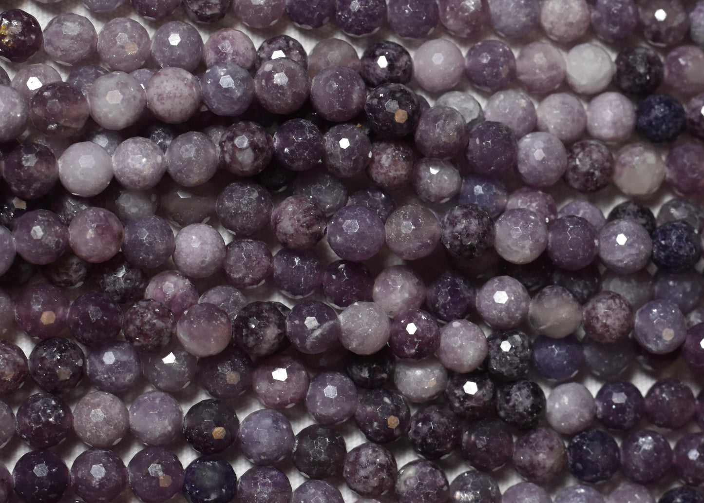 Crafting supplies such as Lepidolite Beads available at wholesale and retail prices, only at our crystal shop in San Diego!