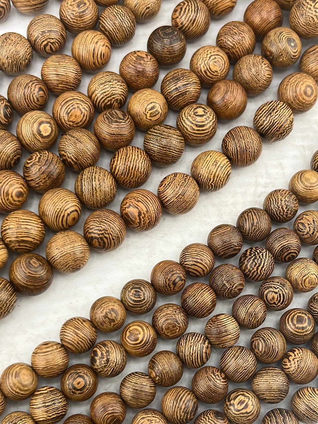 Light Wood Beads