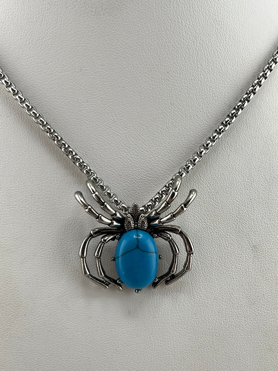 Magnesite Spider Necklaces