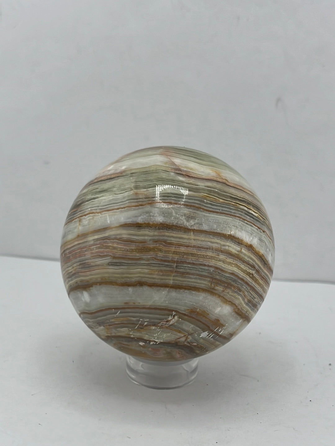 Green Onyx Spheres 3"