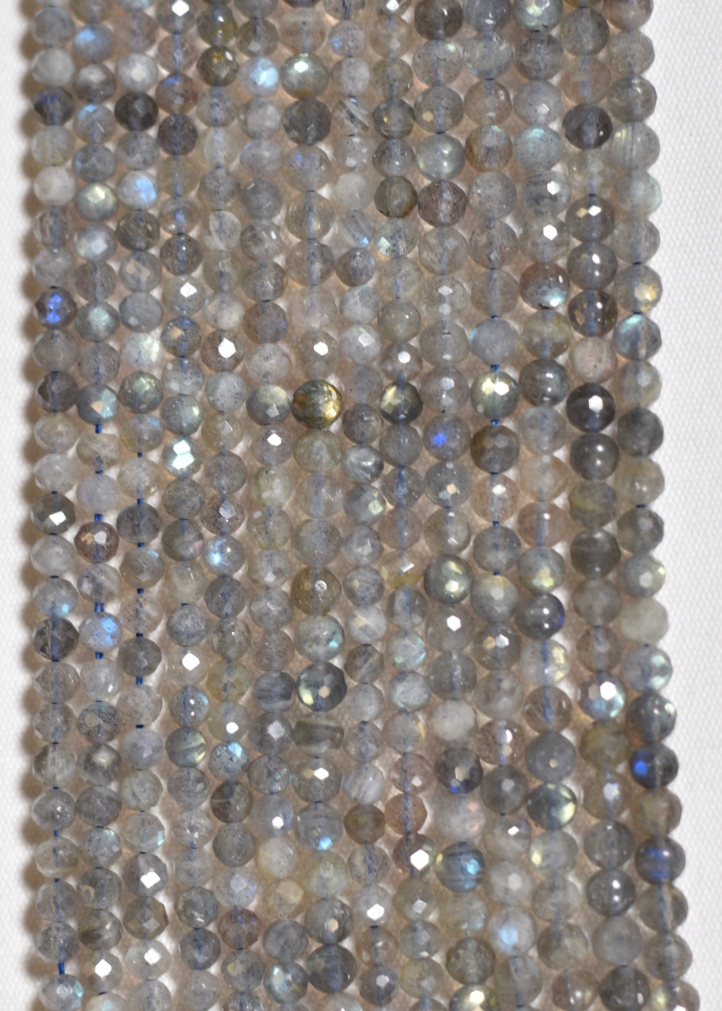 Faceted Labradorite Beads