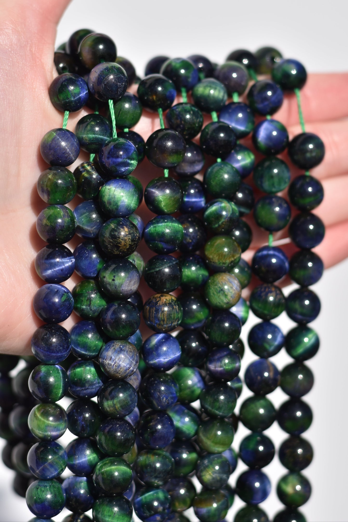 Crafting supplies such as Tiger Eye Beads available at wholesale and retail prices, only at our crystal shop in San Diego!