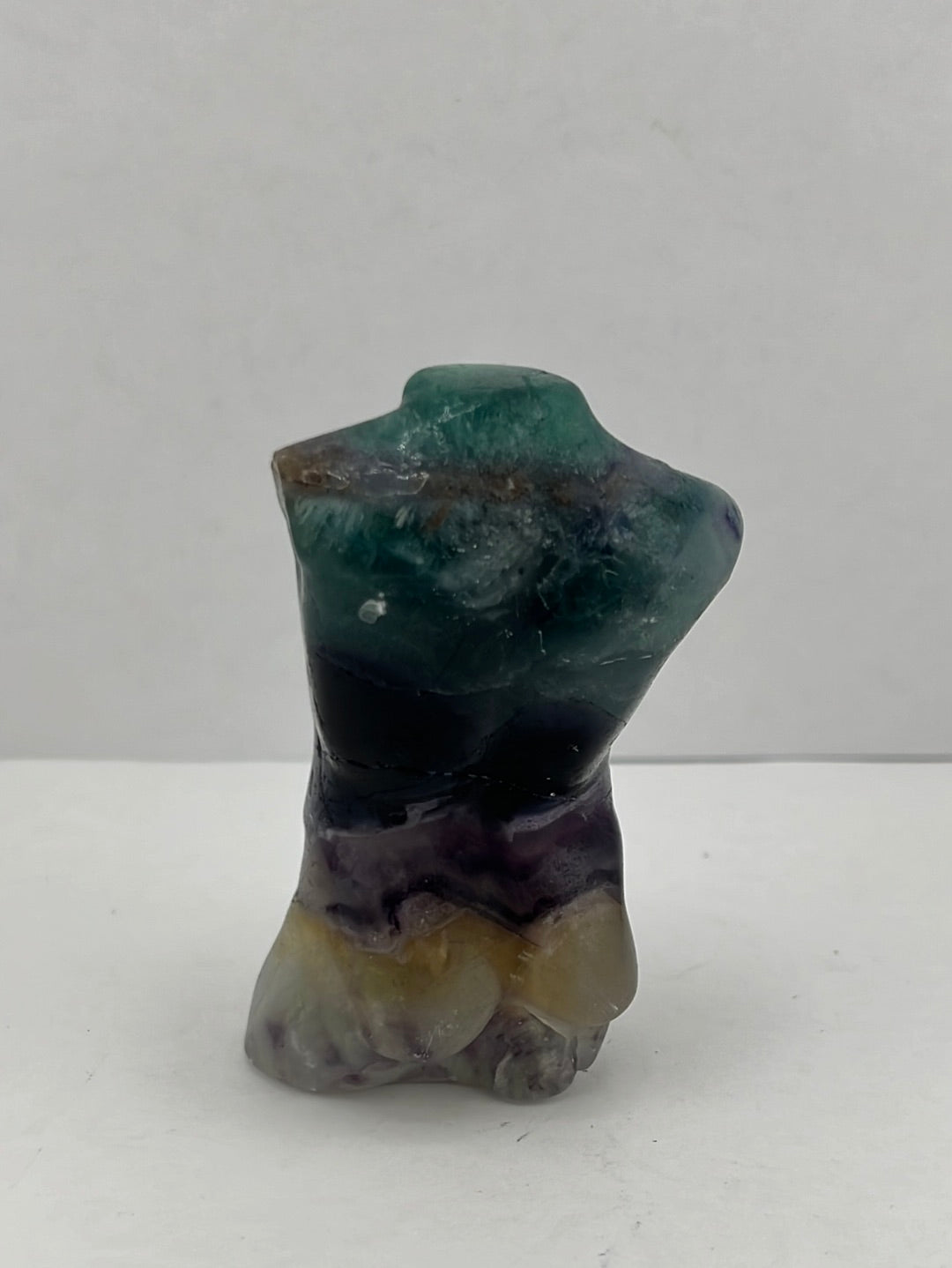 Rainbow Fluorite "Adam" Torsos