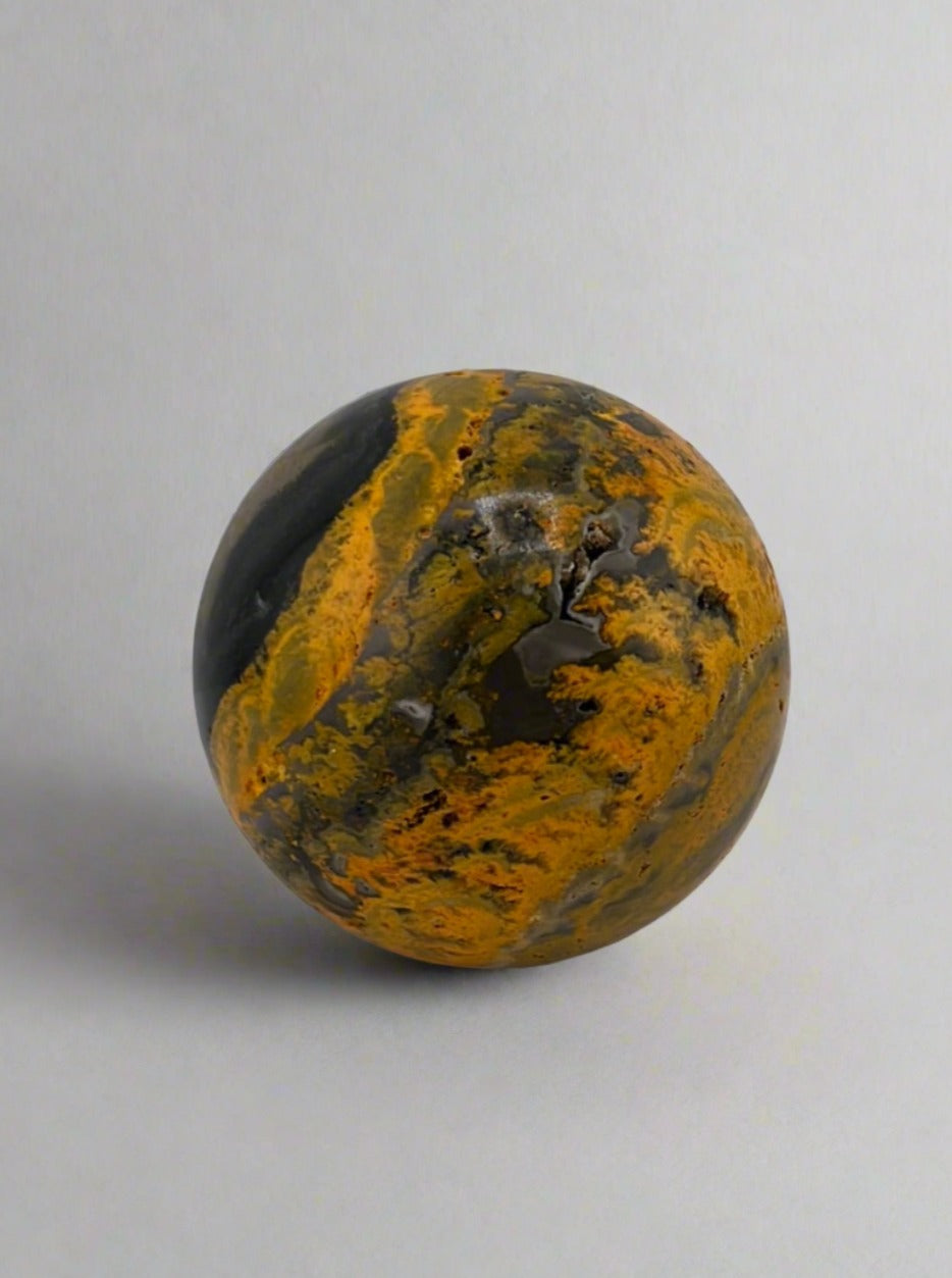 Bumble Bee Jasper Spheres 2.5"