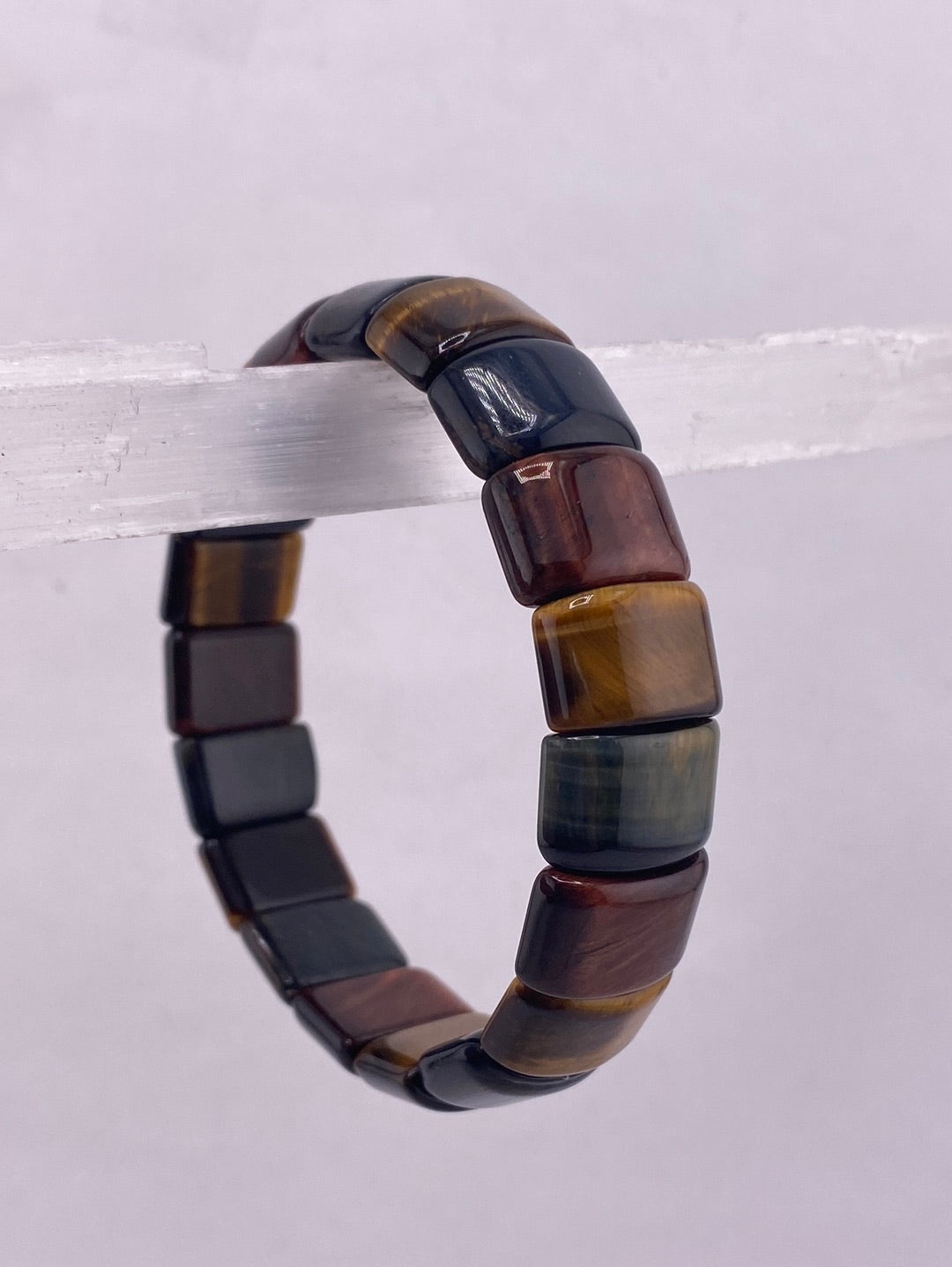 Multicolor Tiger Eye Stretch Bracelets