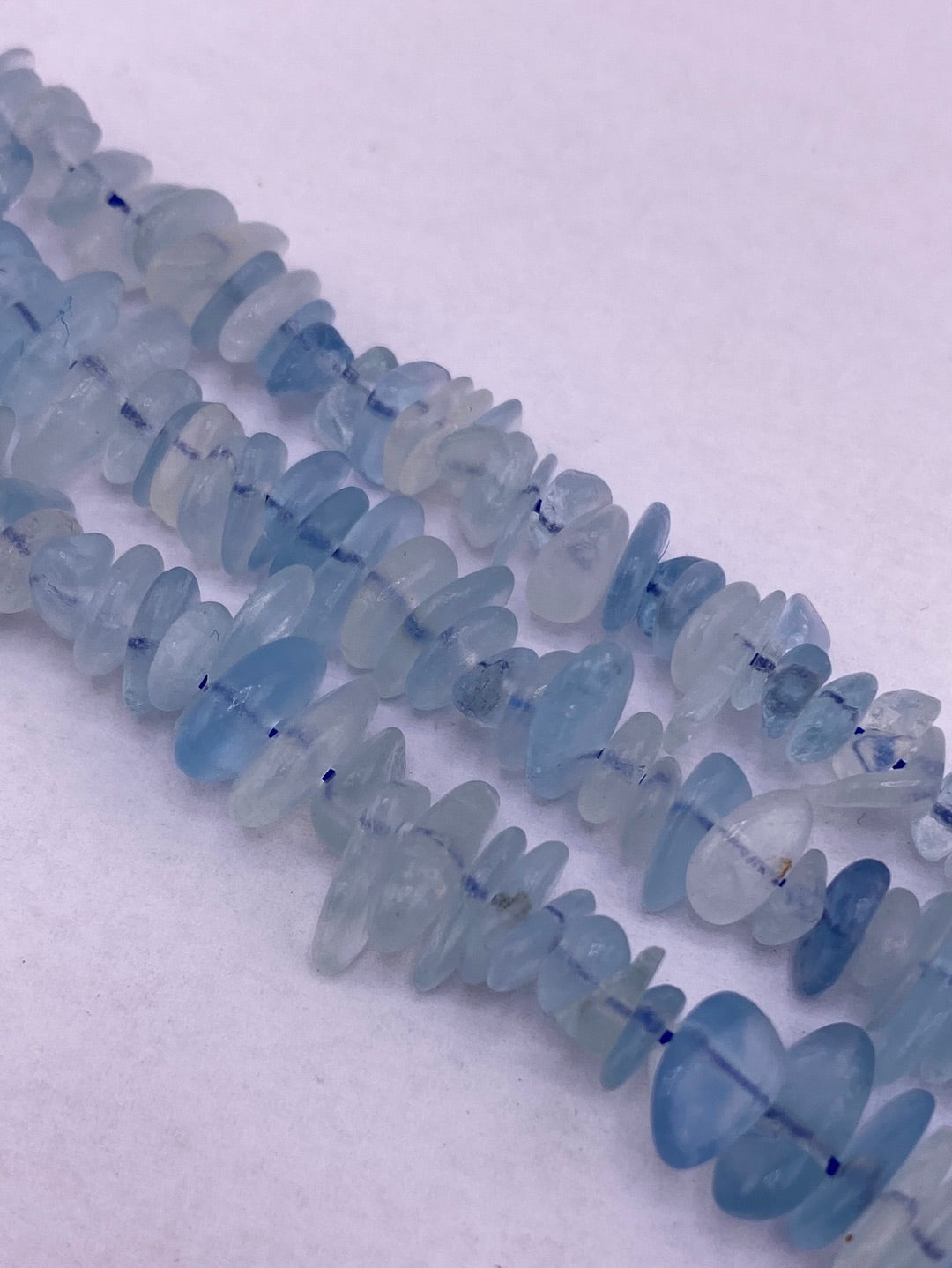 Aquamarine Chip Beads