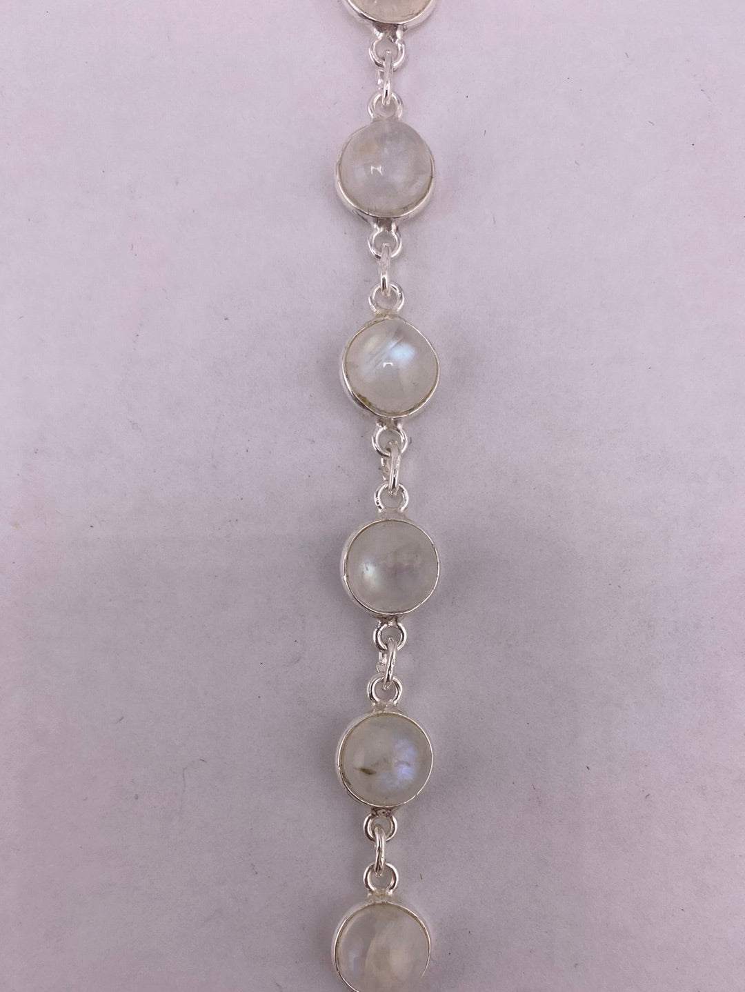 Sterling silver rainbow moonstone bracelet available at wholesale and retail prices, only at our crystal shop in San Diego!
