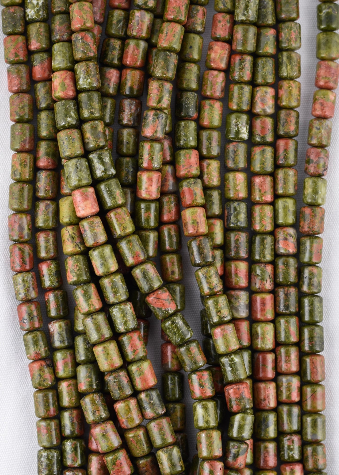 Crafting supplies such as Unakite Beads available at wholesale and retail prices, only at our crystal shop in San Diego!