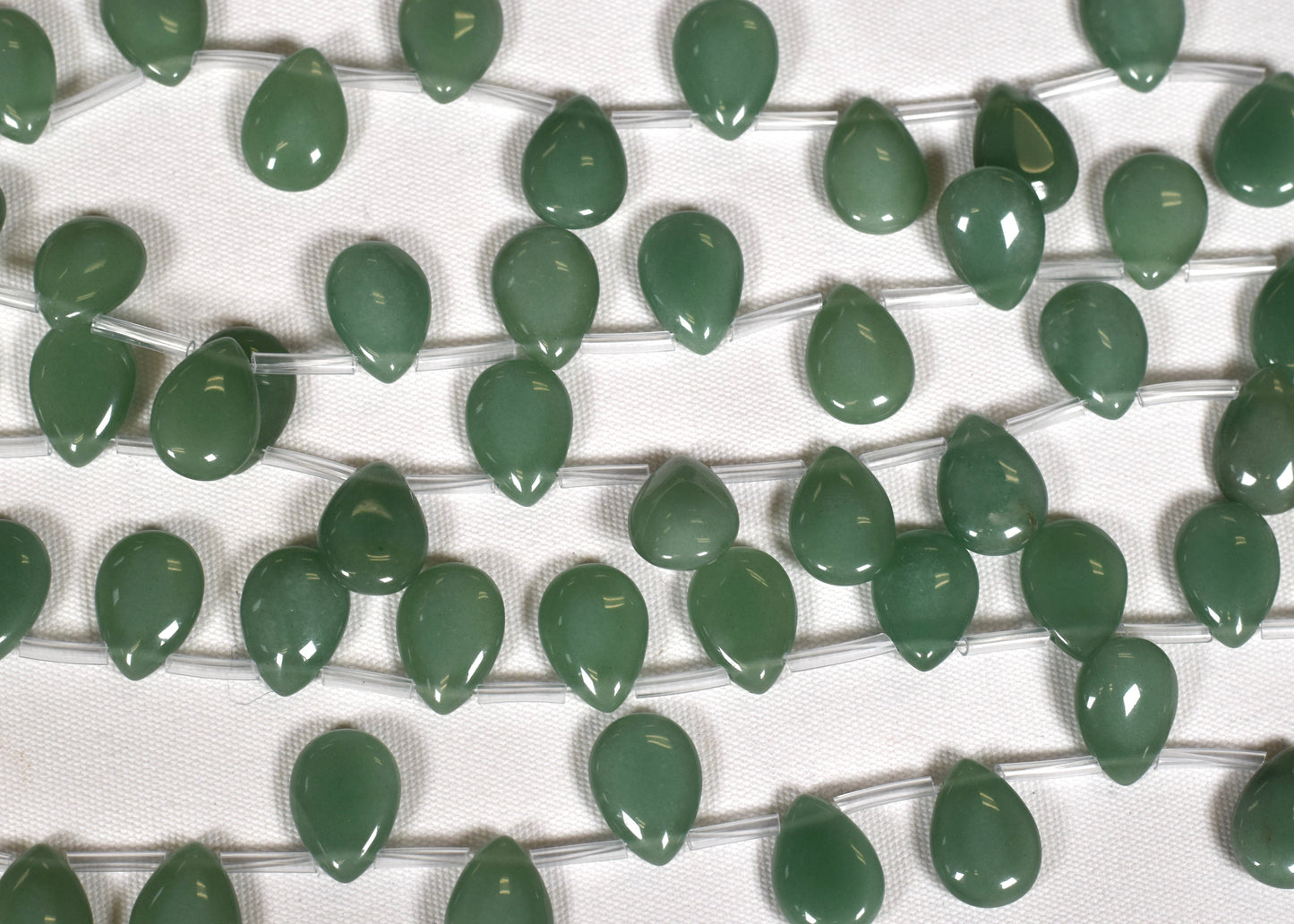 Crafting supplies such as Green Aventurine Beads available at wholesale and retail prices, only at our crystal shop in San Diego!