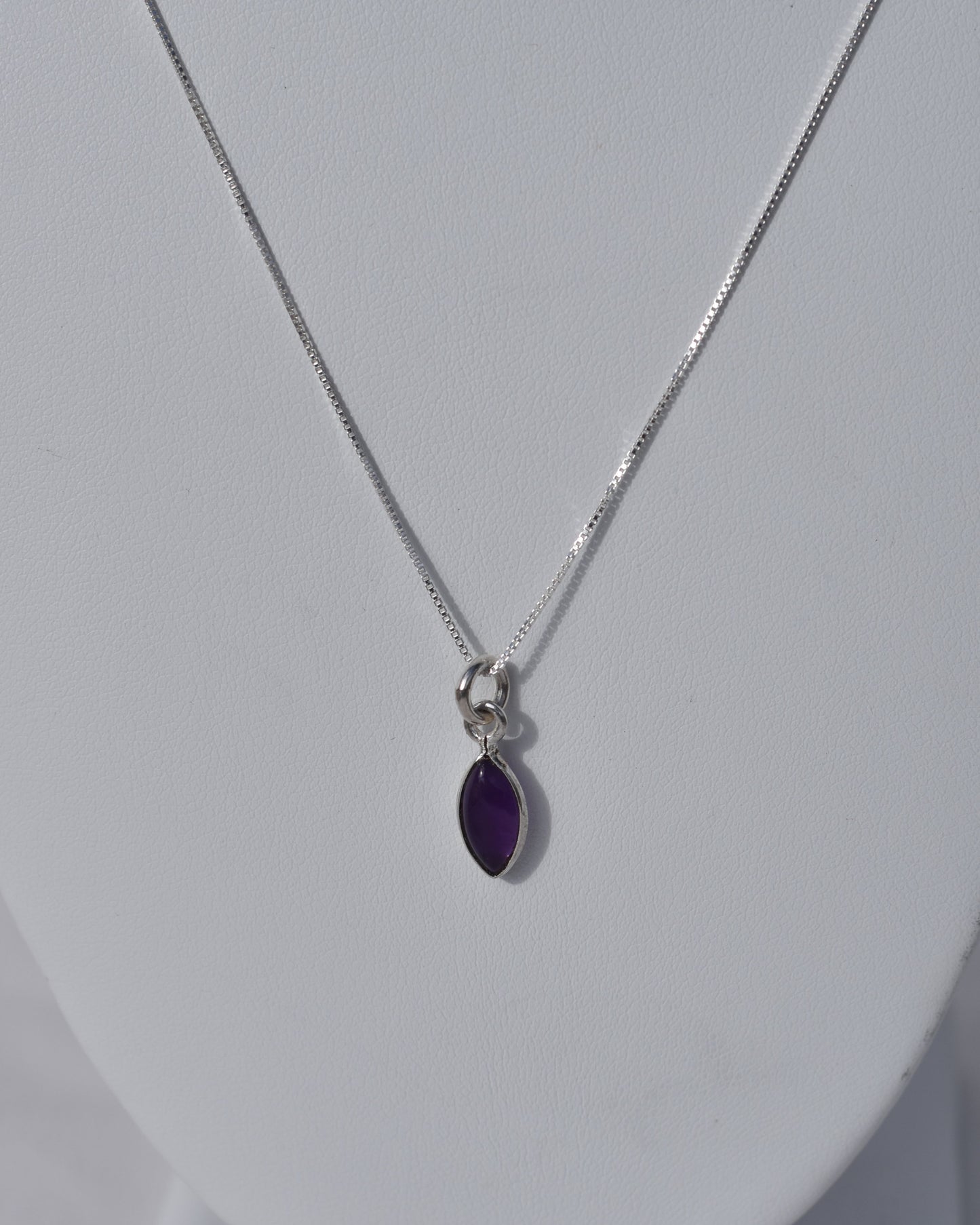Sterling silver Amethyst Necklace available at wholesale and retail prices, only at our crystal shop in San Diego!