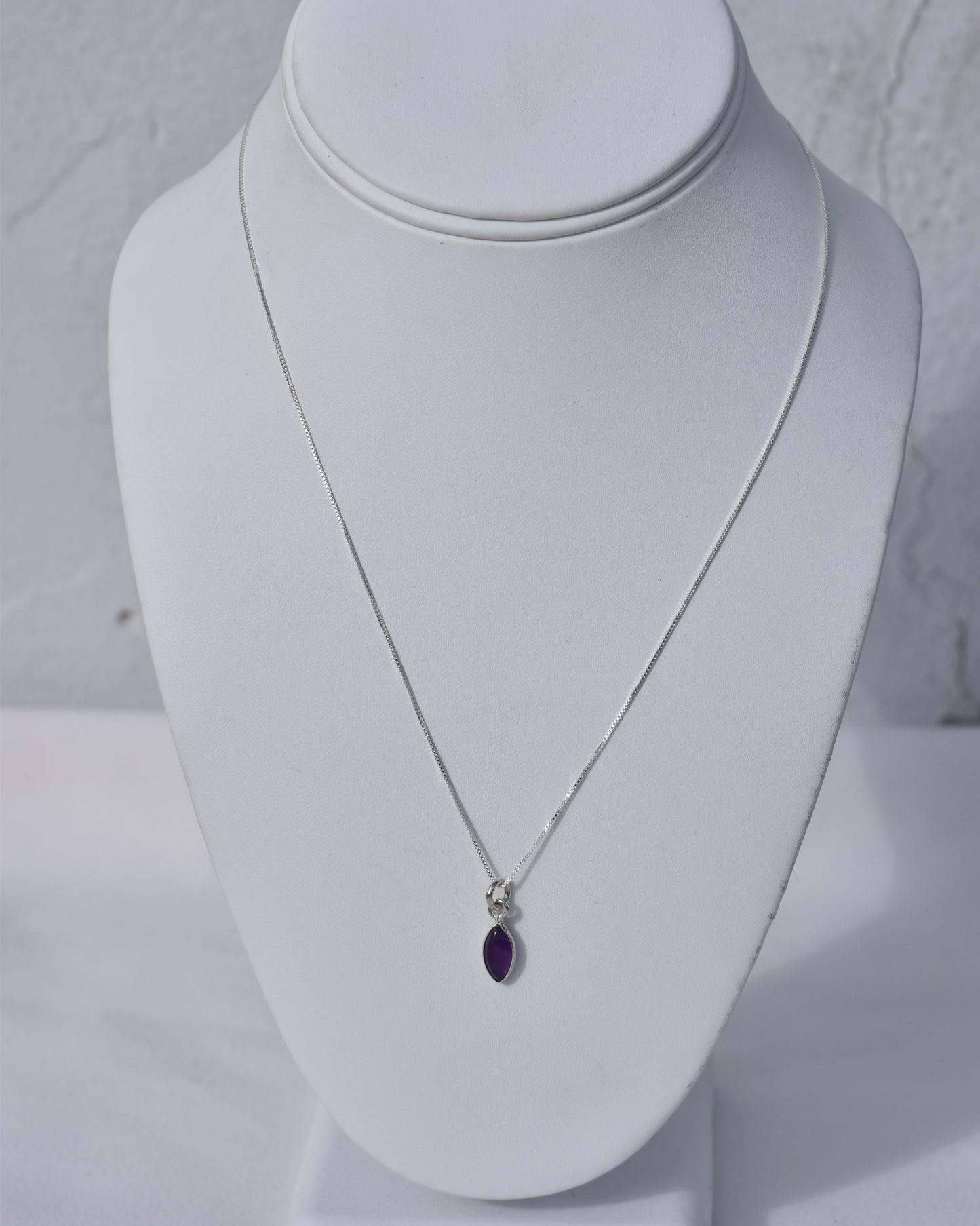 Sterling silver Amethyst Necklace available at wholesale and retail prices, only at our crystal shop in San Diego!