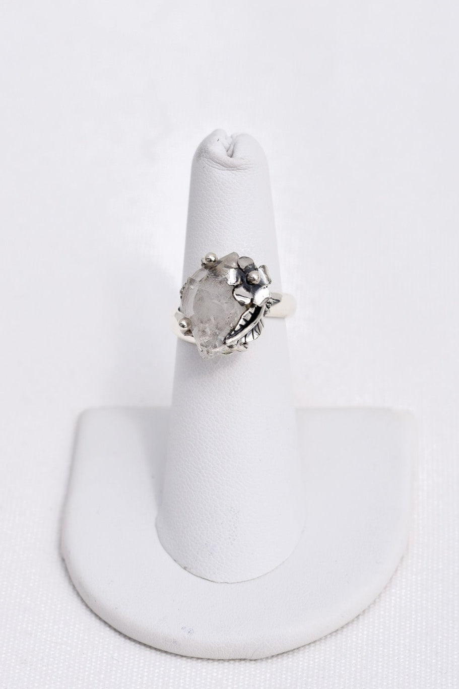 Sterling silver Herkimer Diamond Rings available at wholesale and retail prices, only at our crystal shop in San Diego!