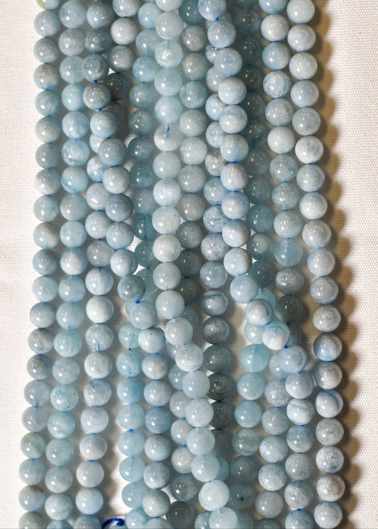 Aquamarine beads available at wholesale and retail prices, only at our crystal shop in San Diego!
