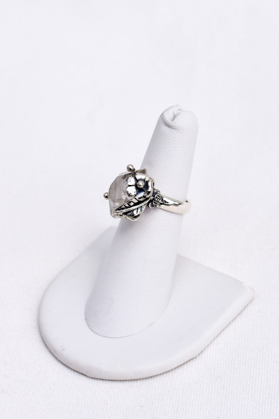 Sterling silver Herkimer Diamond Rings available at wholesale and retail prices, only at our crystal shop in San Diego!