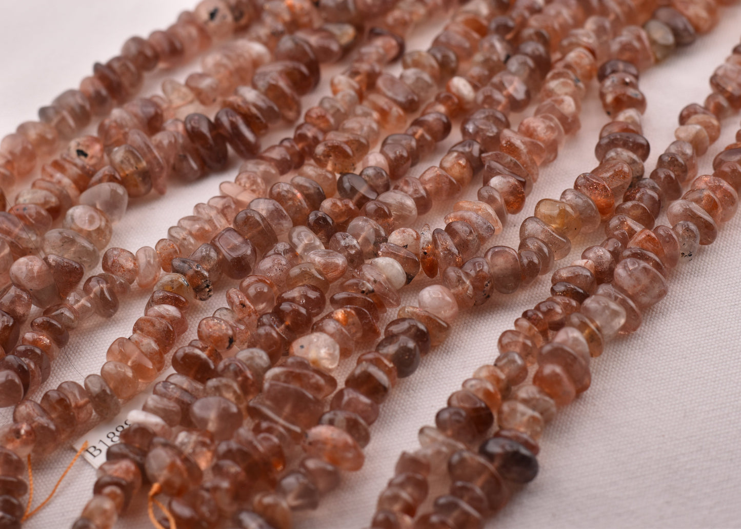 Crafting supplies such as Sunstone Beads available at wholesale and retail prices, only at our crystal shop in San Diego!