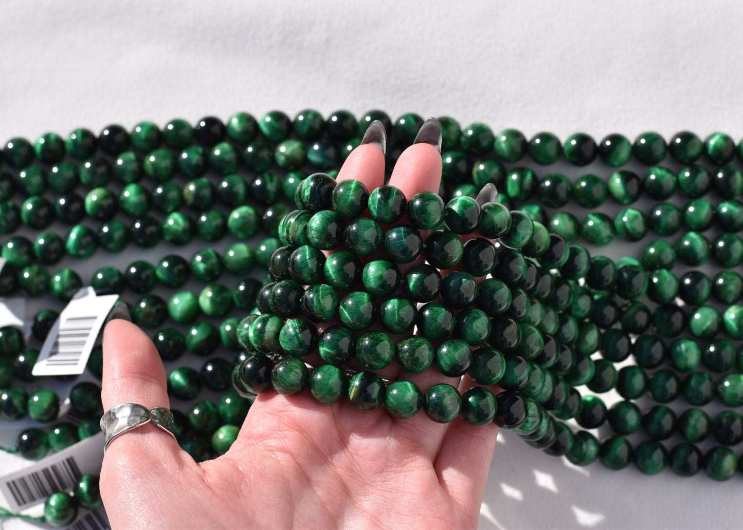 Crafting supplies such as Tiger Eye Beads available at wholesale and retail prices, only at our crystal shop in San Diego!