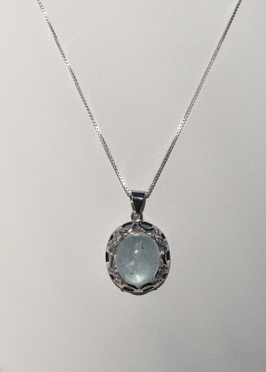 S.S. Aquamarine Necklace