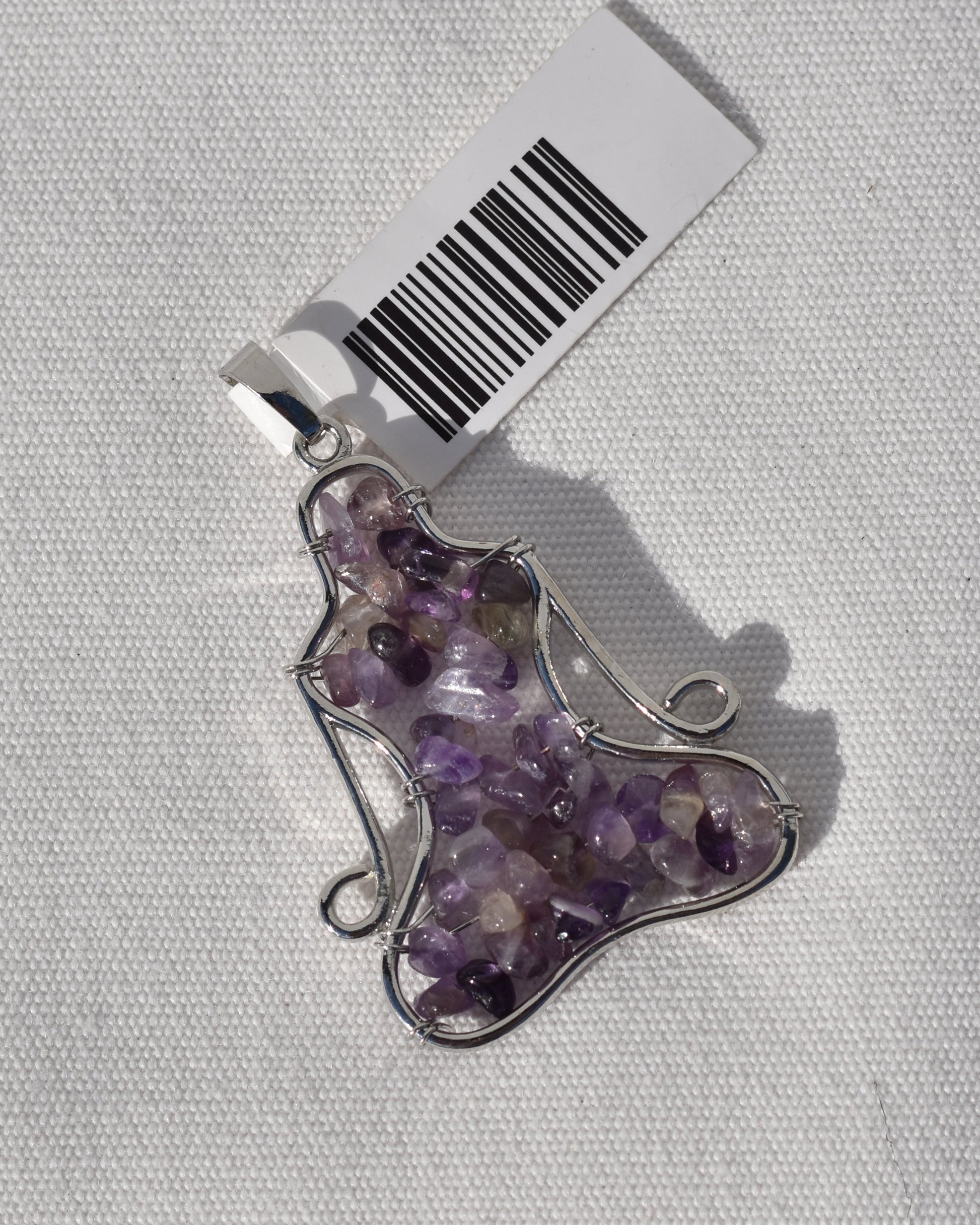 Sterling silver Amethyst Pendants available at wholesale and retail prices, only at our crystal shop in San Diego!