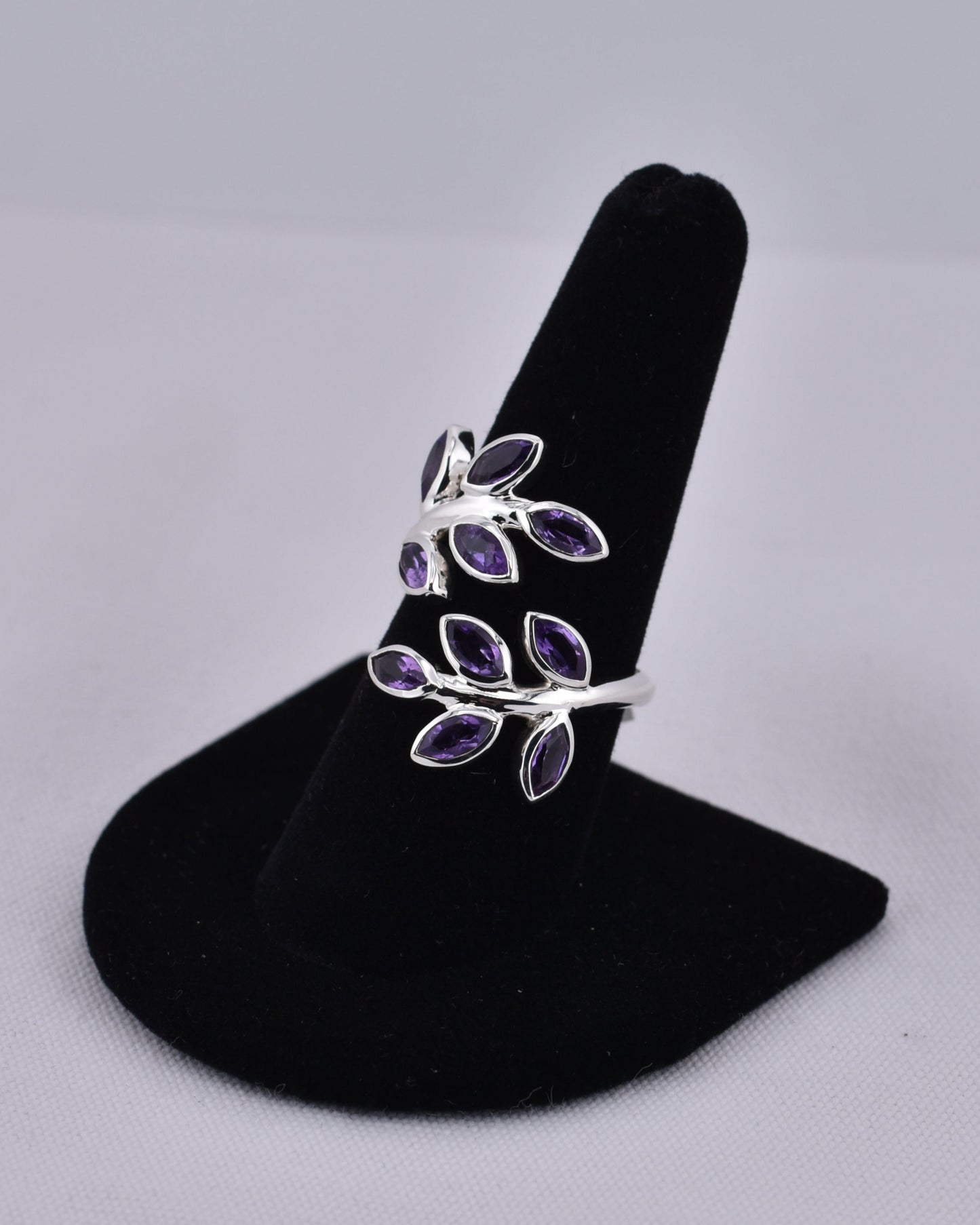 Sterling silver Amethyst Rings available at wholesale and retail prices, only at our crystal shop in San Diego!