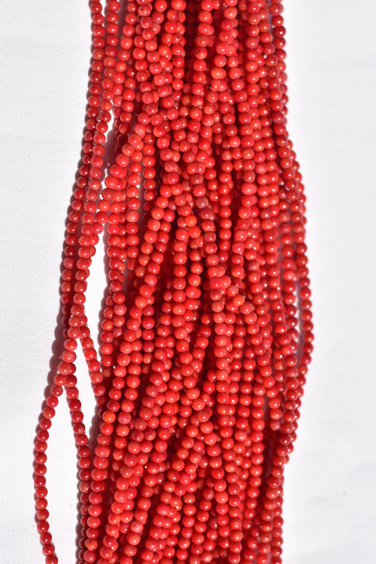 Red Coral Beads