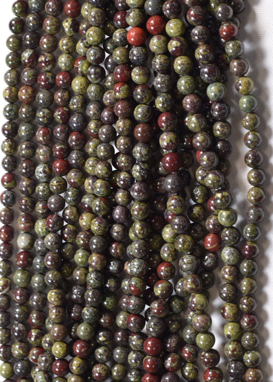 Bloodstone beads available at wholesale and retail prices, only at our crystal shop in San Diego!