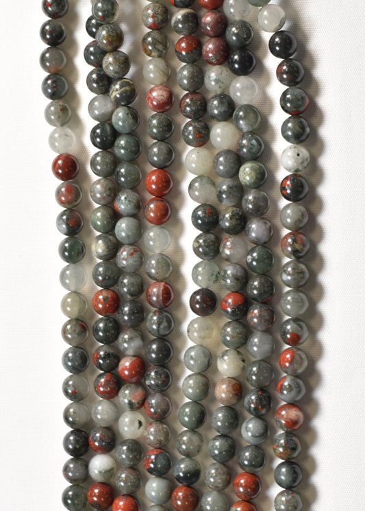 Bloodstone beads available at wholesale and retail prices, only at our crystal shop in San Diego!