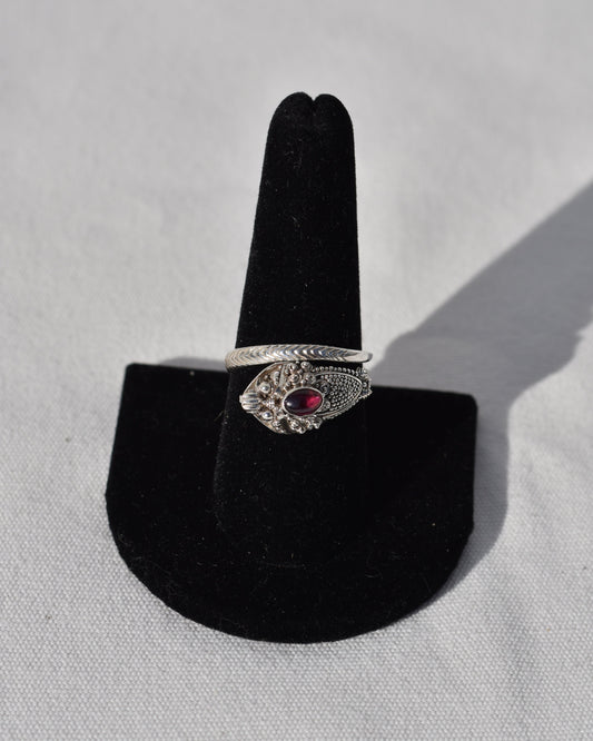 Sterling silver Amethyst Ring available at wholesale and retail prices, only at our crystal shop in San Diego!