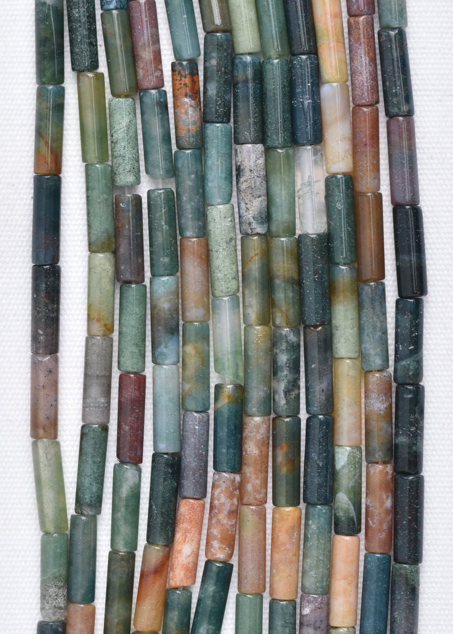 Crafting supplies such as Indian Agate beads available at wholesale and retail prices, only at our crystal shop in San Diego!