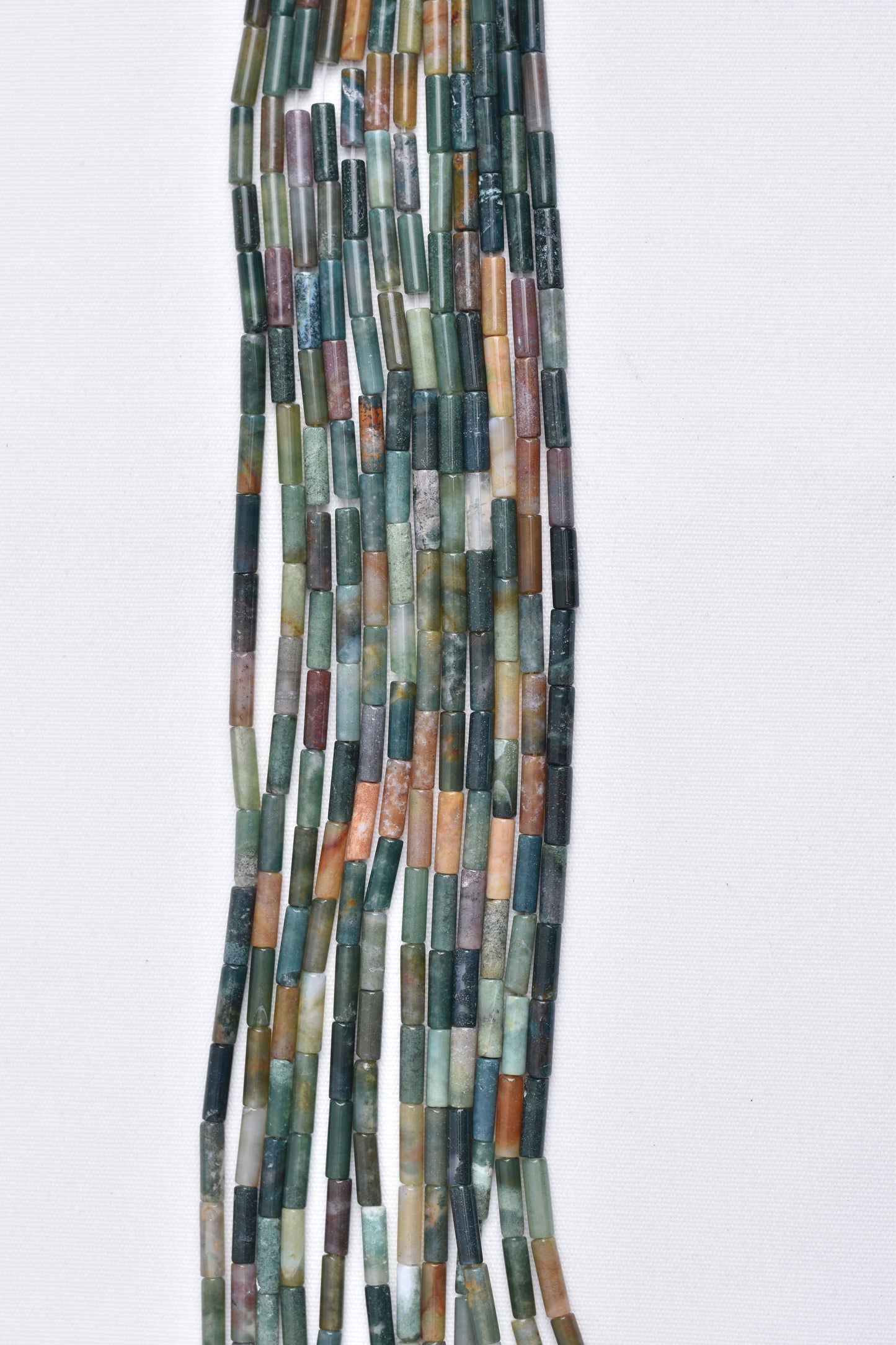 Crafting supplies such as Indian Agate beads available at wholesale and retail prices, only at our crystal shop in San Diego!