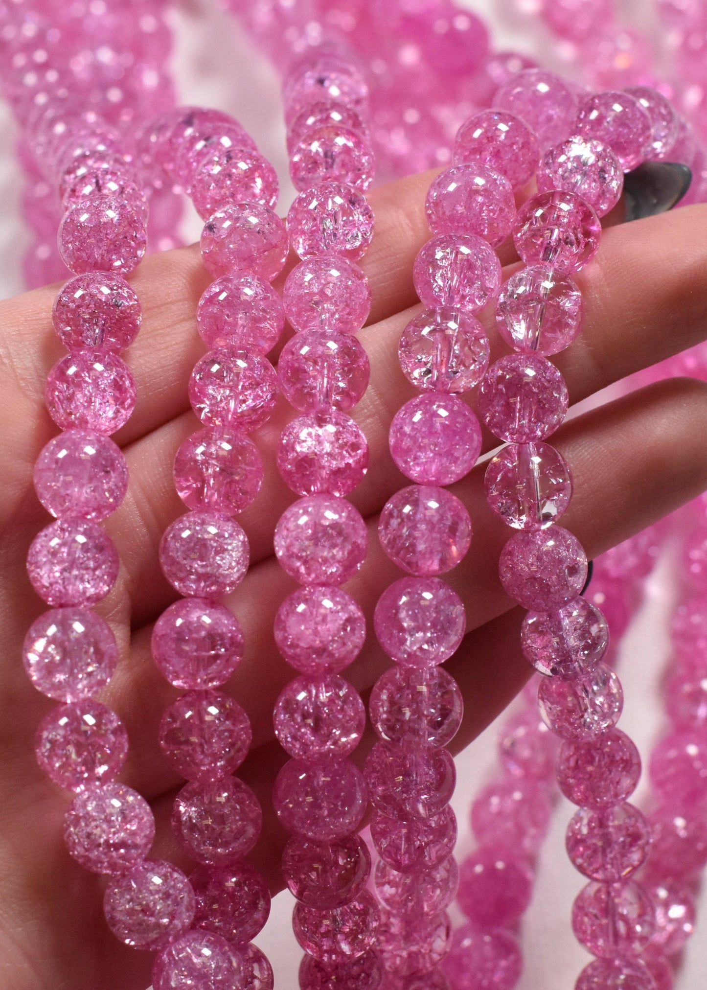 Crafting supplies such as Cracked Quartz available at wholesale and retail prices, only at our crystal shop in San Diego!