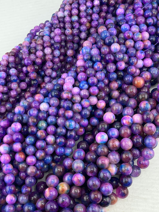 Galaxy Jade Beads