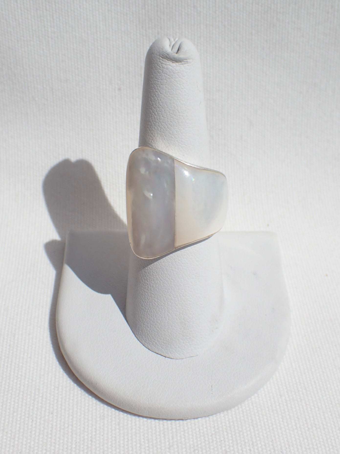 S.S. AAA Grade Mother of Pearl Adjustable Rings