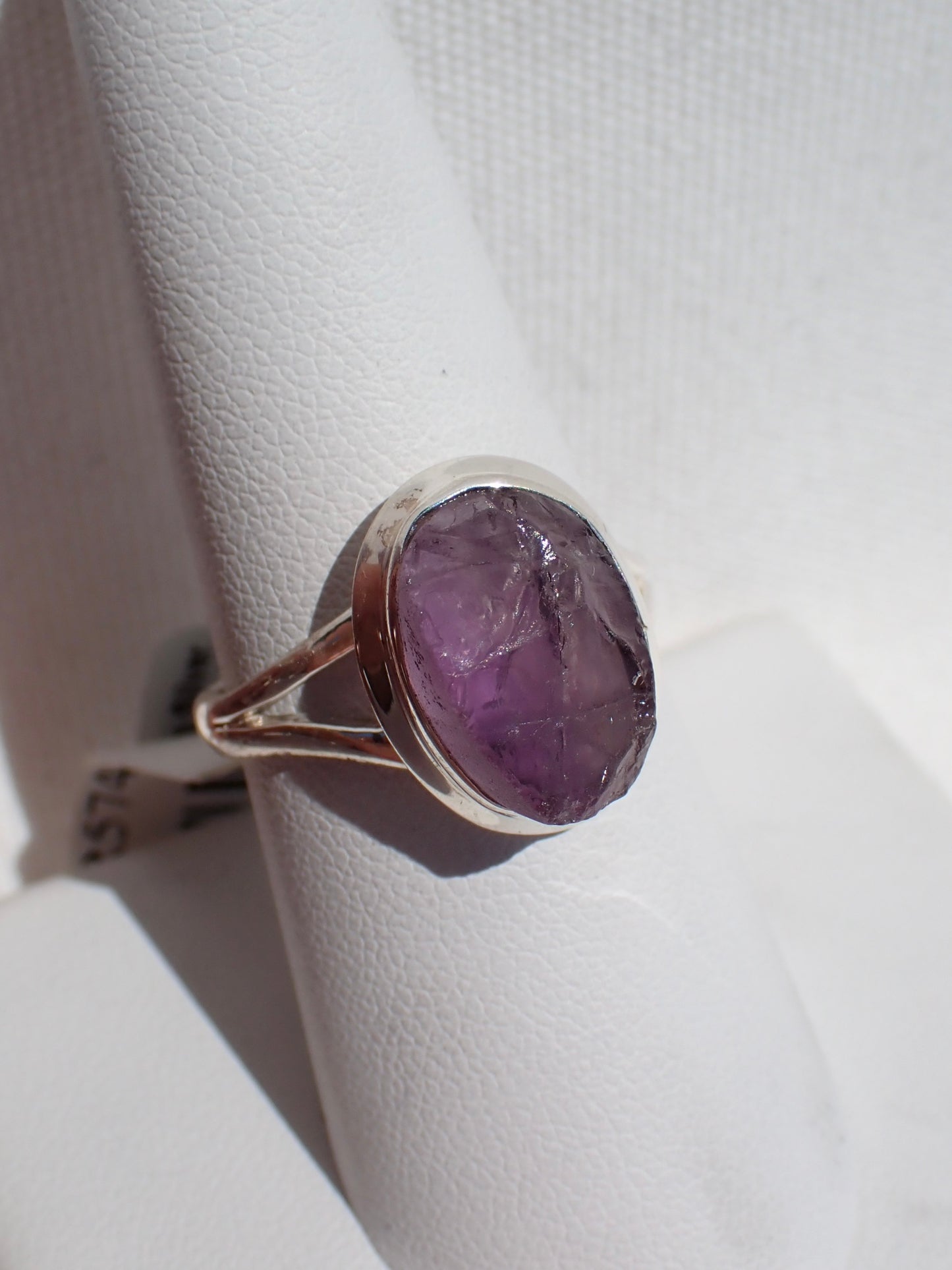 S.S. Raw Amethsyt Rings