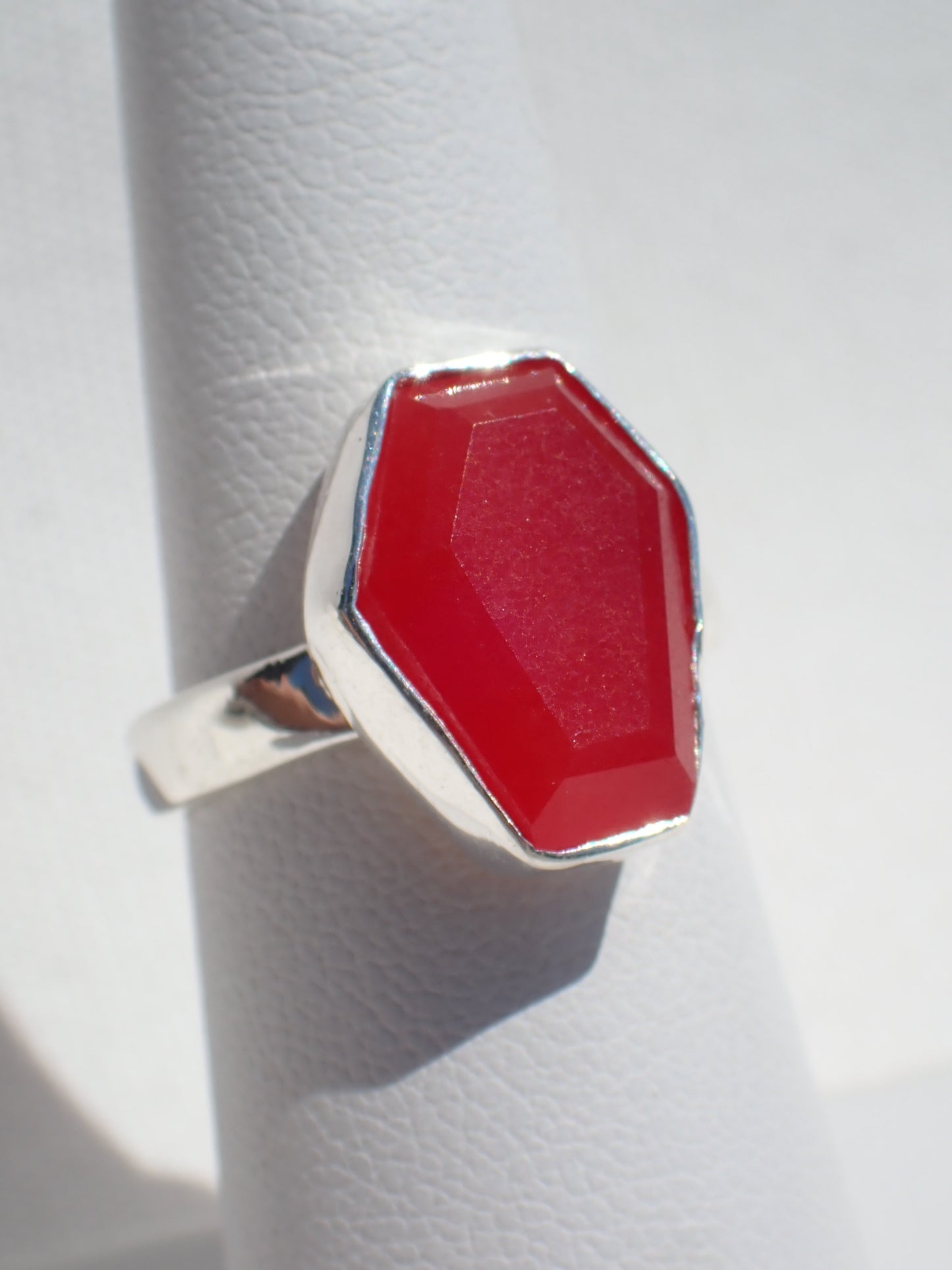 S.S. Carnelian Coffin Rings
