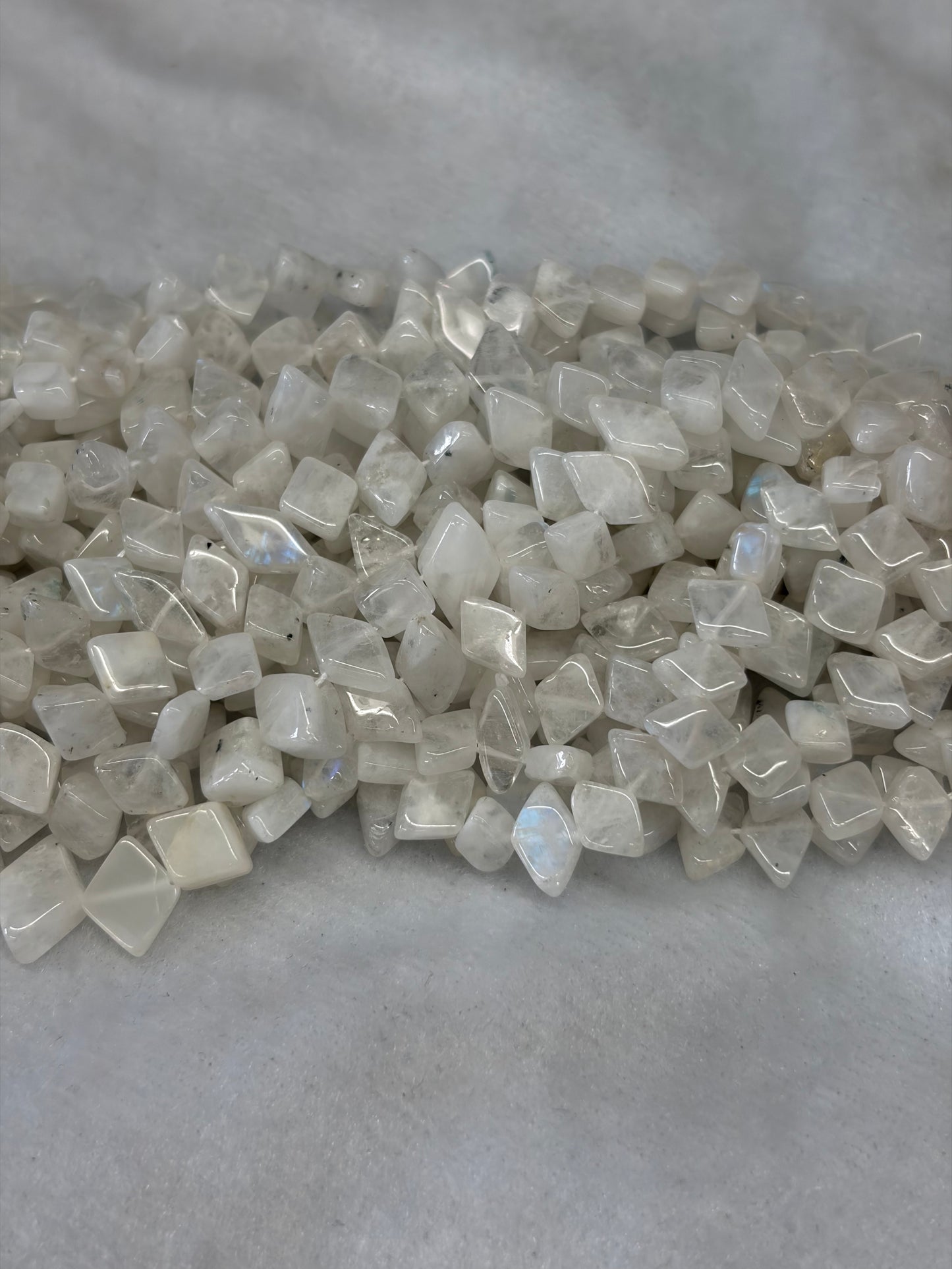 Rainbow Moonstone Marquise Beads