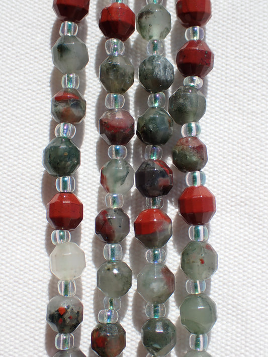 Crafting supplies such as Bloodstone Beads available at wholesale and retail prices, only at our crystal shop in San Diego!