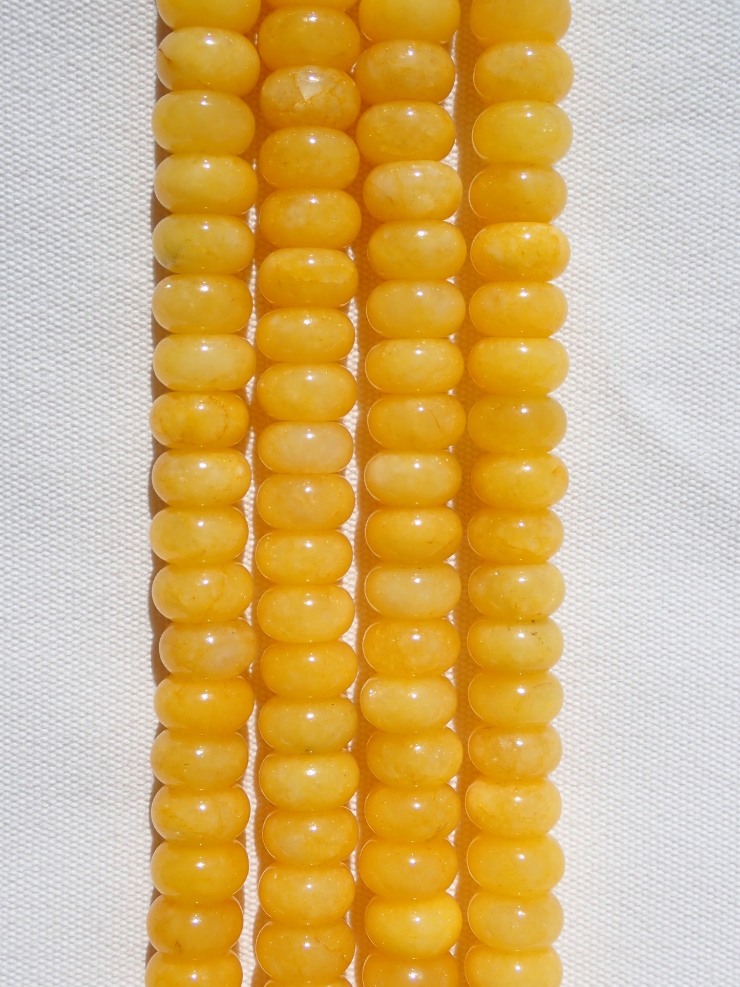 Dyed Jade Rondelle Beads