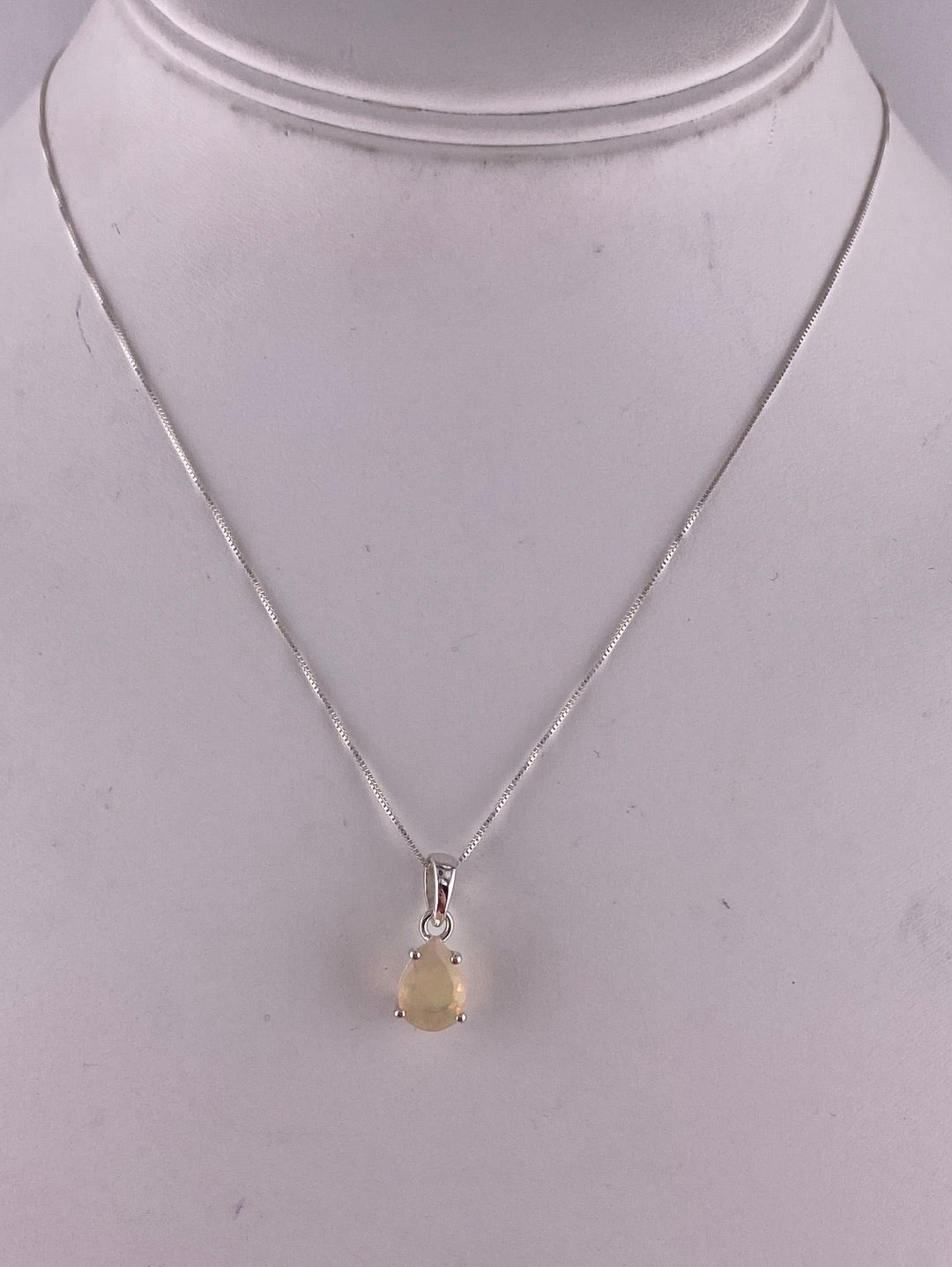 S.S. Faceted Opal Necklaces