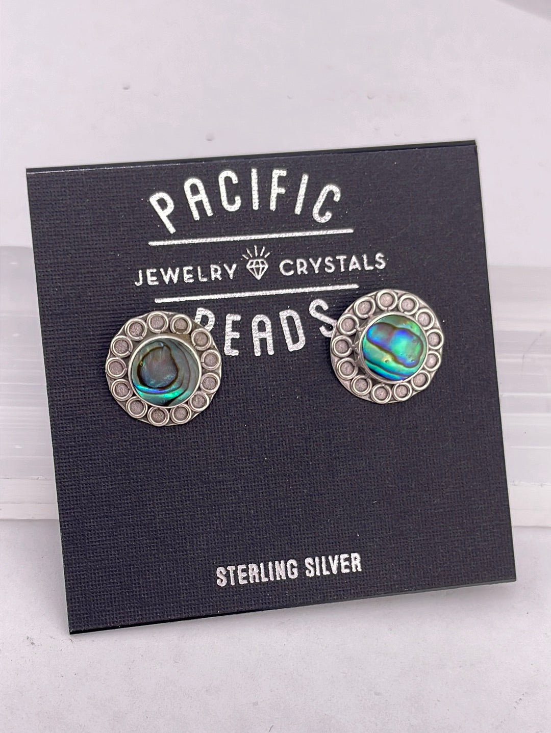 S.S. Abalone Stud Earrings